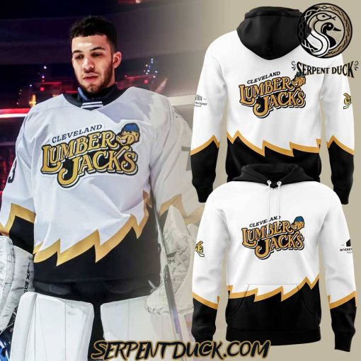 Cleveland Monsters Lumberjacks Throwback Hoodie