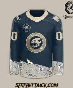 Cleveland Monsters x 2025 Fossil Faceoff Custom Hockey Jersey