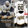 Cleveland Monsters Hockey Fight Cancer Custom Hockey Jersey