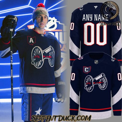 Columbus Blue Jacket “2025 Stadium Series” Limited Custom Hockey Jersey