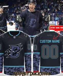 Columbus River Dragons x Military Night Custom Hockey Jersey