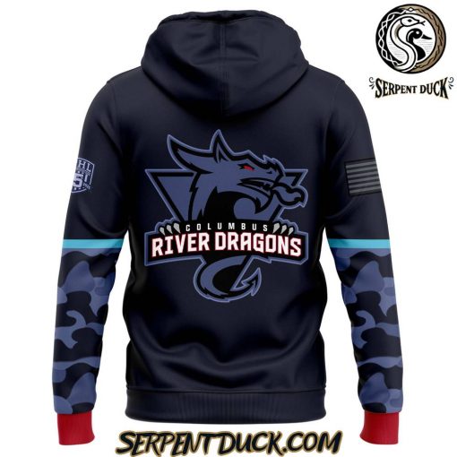 Columbus River Dragons x Military Night Hoodie