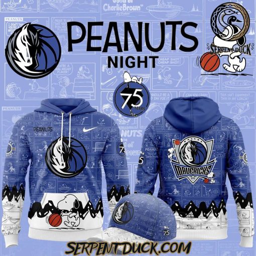 Dallas Mavericks 75th Anniversary of Peanuts Hoodie