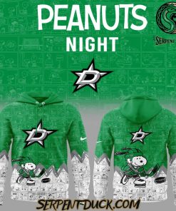 Dallas Stars 75th Anniversary of Peanuts Hoodie