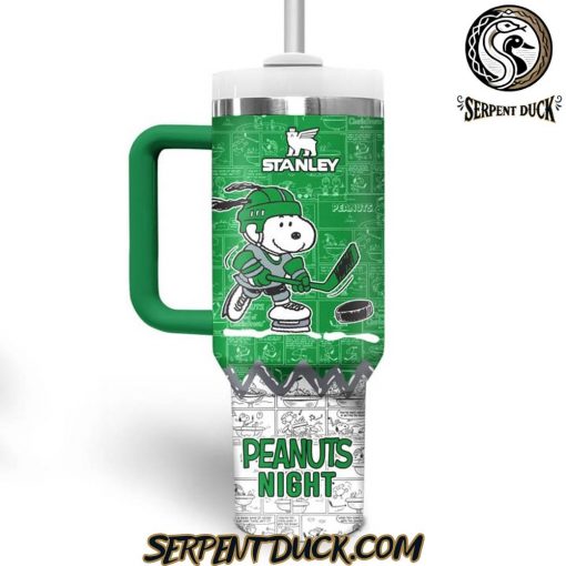 Dallas Start 75th Anniversary of Peanuts Stanley Tumbler