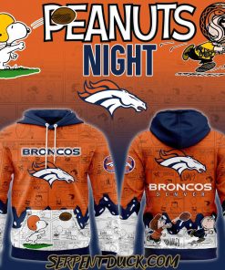 Denver Broncos 75th Anniversary of Peanuts Hoodie