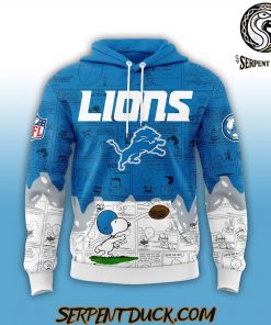 Detroit Lions 75th Anniversary of Peanuts Hoodie