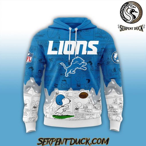 Detroit Lions 75th Anniversary of Peanuts Hoodie