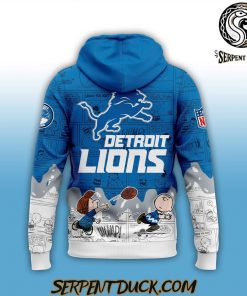 Detroit Lions 75th Anniversary of Peanuts Hoodie