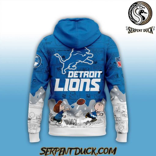 Detroit Lions 75th Anniversary of Peanuts Hoodie