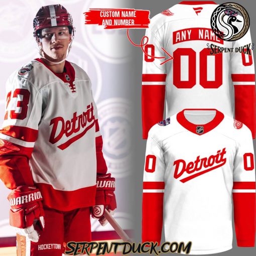 Detroit Red Wings Limited “Stadium Series” 2025 Custom Hockey Jersey