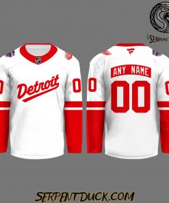 Detroit Red Wings Limited “Stadium Series” 2025 Custom Hockey Jersey