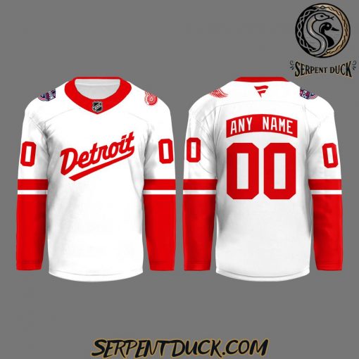 Detroit Red Wings Limited “Stadium Series” 2025 Custom Hockey Jersey