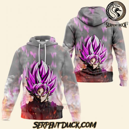 Dragon Ball Black Goku Super Saiyan Rose Hoodie