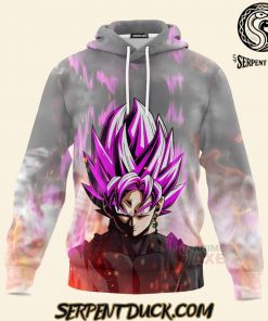 Dragon Ball Black Goku Super Saiyan Rose Hoodie