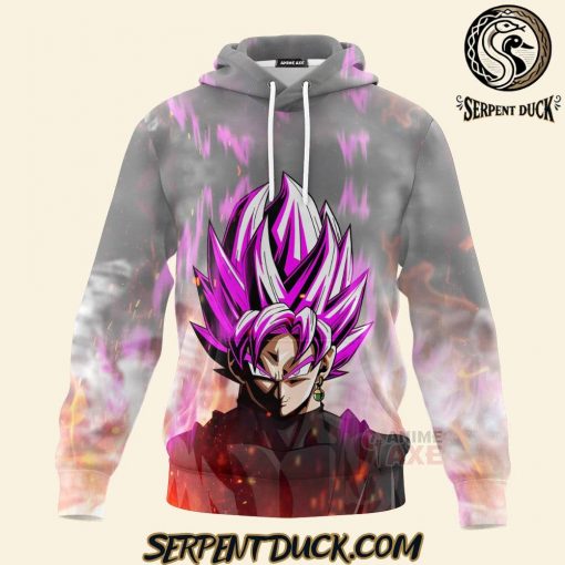 Dragon Ball Black Goku Super Saiyan Rose Hoodie