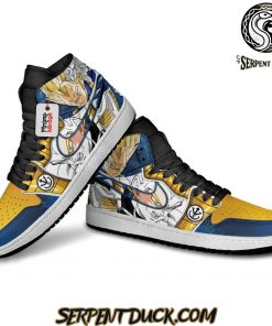 Dragonball Vegeta Super Saiyan Air Jordan 1 Sneakers