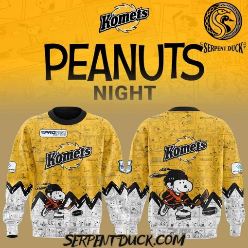 Fort Wayne Komets 75th Anniversary of Peanuts Sweatshirt