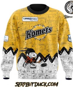 Fort Wayne Komets 75th Anniversary of Peanuts Sweatshirt