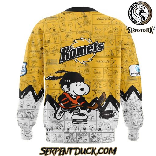 Fort Wayne Komets 75th Anniversary of Peanuts Sweatshirt