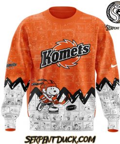 Fort Wayne Komets Anniversary of Peanuts Sweatshirt