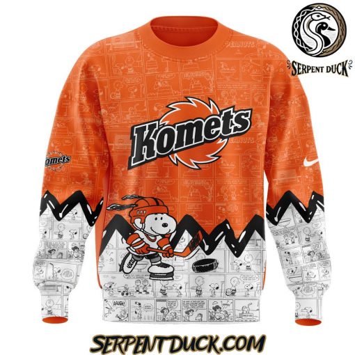 Fort Wayne Komets Anniversary of Peanuts Sweatshirt