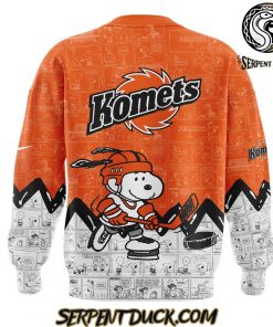 Fort Wayne Komets Anniversary of Peanuts Sweatshirt