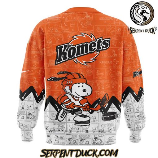 Fort Wayne Komets Anniversary of Peanuts Sweatshirt