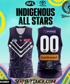 Fremantle Dockers 2025 Indigenous All Stars Jumper Basketball Jersey