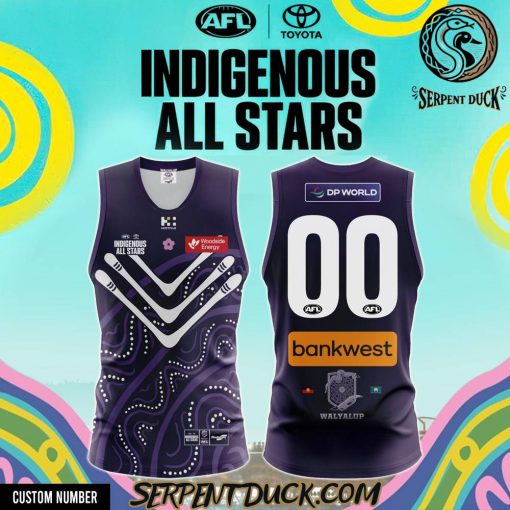 Fremantle Dockers 2025 Indigenous All Stars Jumper Basketball Jersey