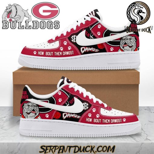 Georgia Bulldogs How Bout Them Dawgs Air Force 1 Sneaker