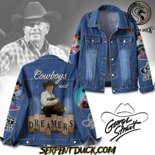 George Strait Cowboys And Dreamer Denim Jacket