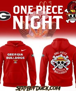 Georgia Bulldogs X One Piece Limited Edition Hoodie