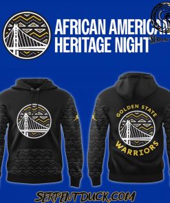 Golden State Warriors Black History Night Hoodie