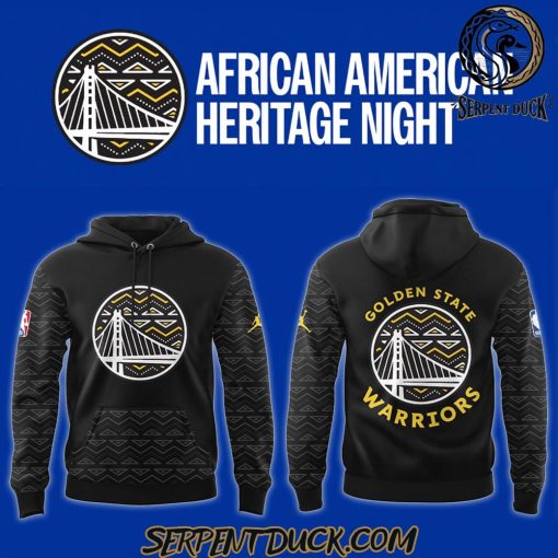 Golden State Warriors Black History Night Hoodie