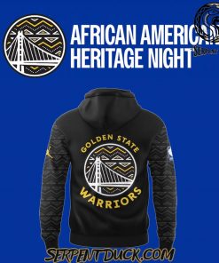 Golden State Warriors Black History Night Hoodie