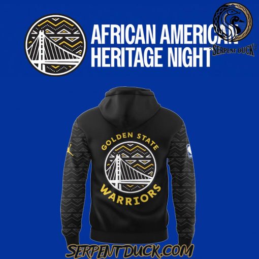 Golden State Warriors Black History Night Hoodie