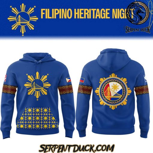 Golden State Warriors Filipino Heritage Hoodie