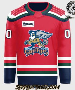 Grand Rapids Griffins CCM Quicklite Premier RED Hockey Jersey