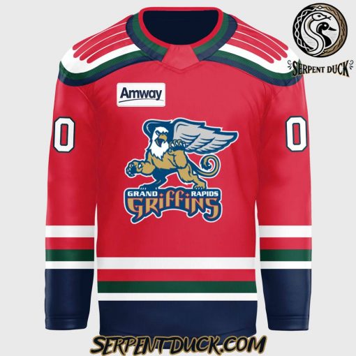 Grand Rapids Griffins CCM Quicklite Premier RED Hockey Jersey