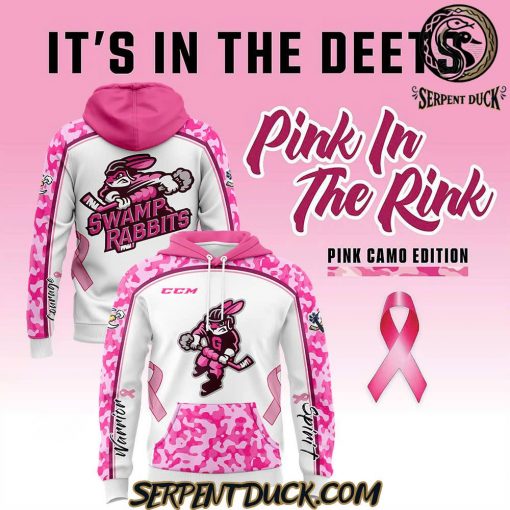 Greenville Swamp Rabbits “Pink in the Rink” 2024 Hoodie