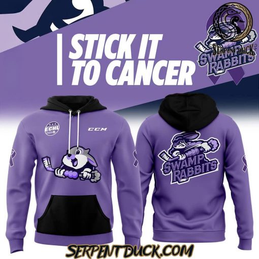 Greenville Swamp Rabbits x Sick it to Cancer Hoodie