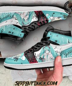 Hatsune Miku Custom Air Joran 1 Sneaker