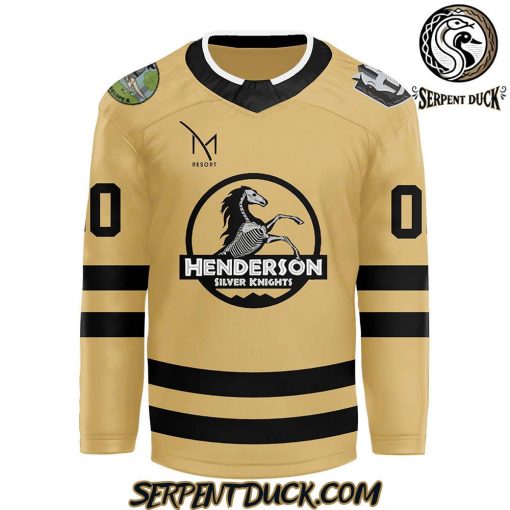 Henderson Silver Knights Jurassic Knight Hockey Jersey