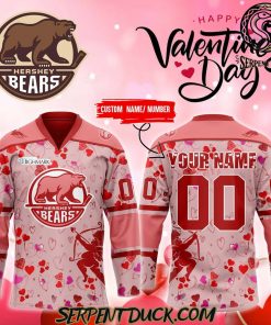 Hershey Bears x Valentines Day Limited Custom Hockey Jersey