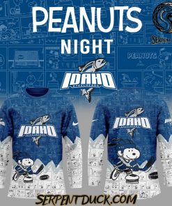 Idaho Steelheads Anniversary of Peanuts Hockey Jersey