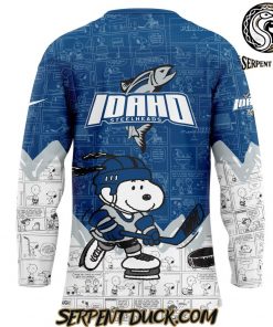 Idaho Steelheads Anniversary of Peanuts Hockey Jersey