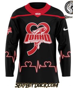 Idaho Steelheads Jayden DeLuca Foundation Custom Hockey Jersey