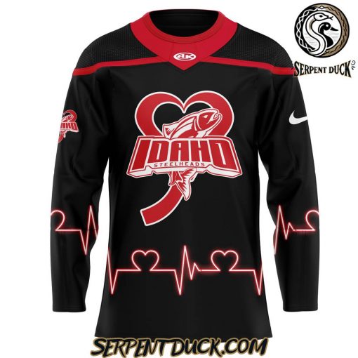 Idaho Steelheads Jayden DeLuca Foundation Custom Hockey Jersey