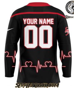 Idaho Steelheads Jayden DeLuca Foundation Custom Hockey Jersey